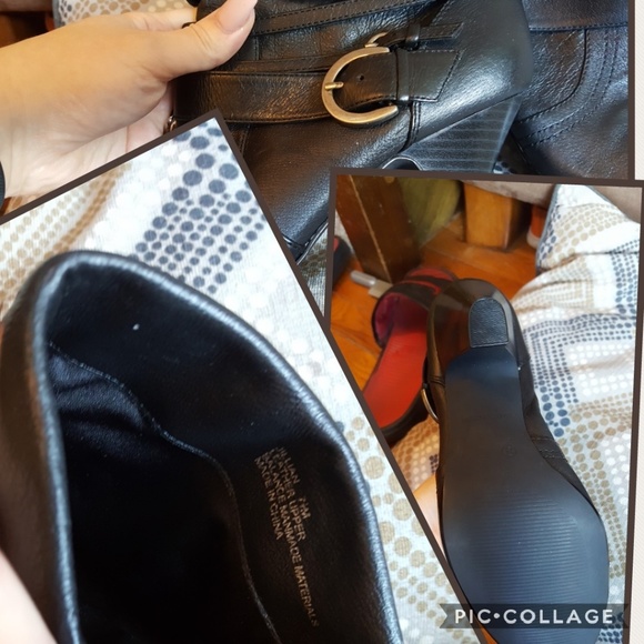 black ankle boots - Picture 2 of 2